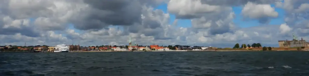 Helsingør set fra en kajak